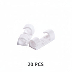 GlideHold® WireClamps 1+1 GRATIS: Zelfklevende Eenvoudige Kabelorganisatie Draadklemmen