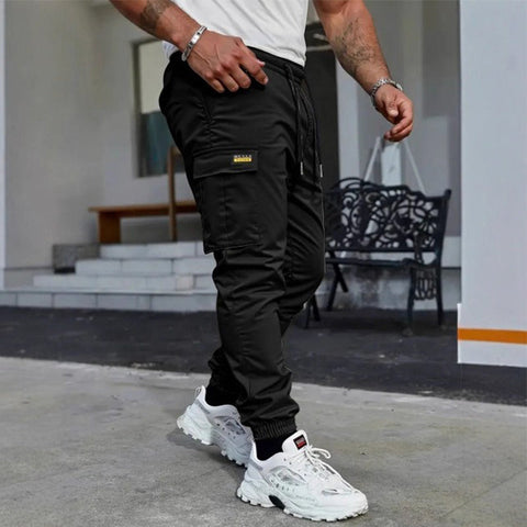 Icone™ CargoPants: Multi-Pockets En Verstelbare Taille Casual Cargo Broeken Voor Mannen