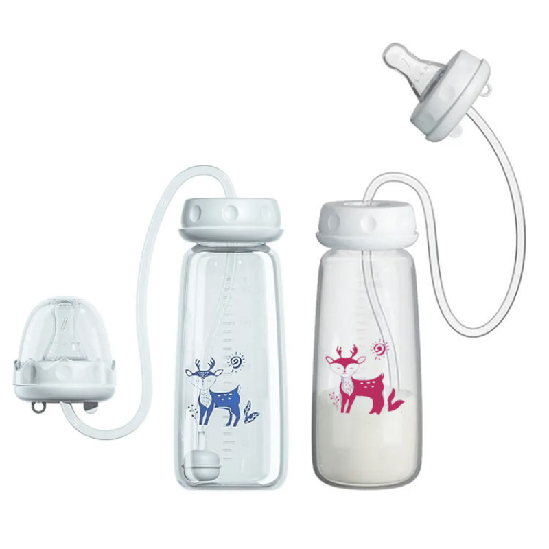 Kletshuts™ BabyBottle: Handsfree Eenvoudig Voeden Baby Fles Set