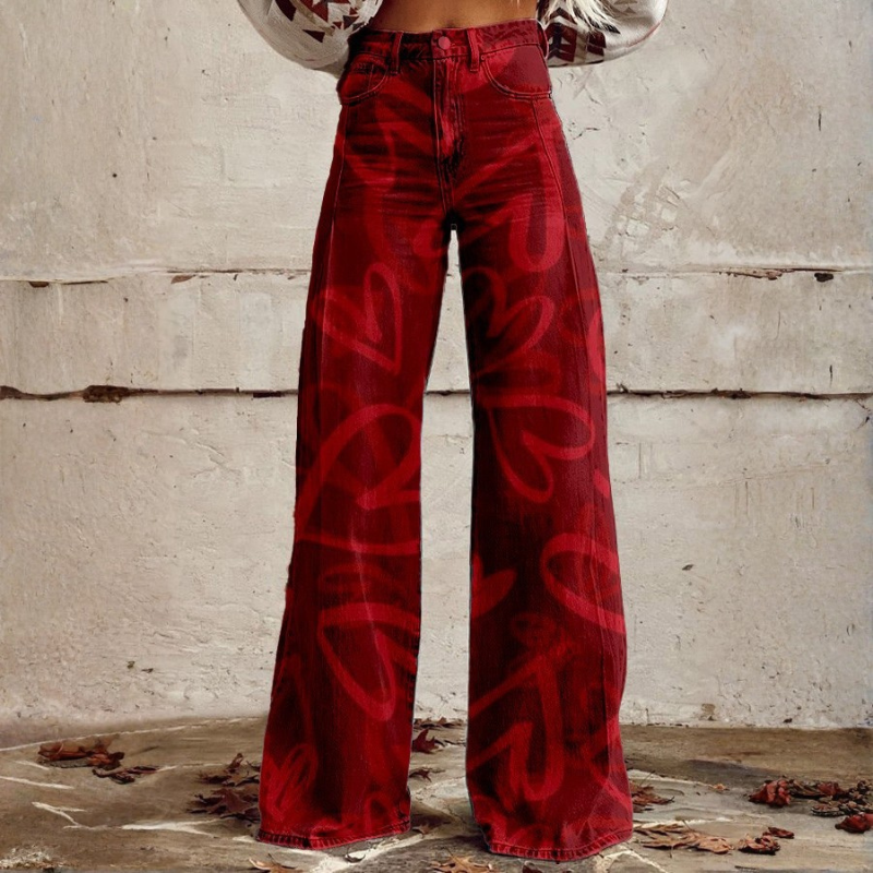 Icone™ TrendyJeans - Modieuze Wijde Pijpen Trendy Jeans