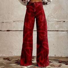 Icone™ TrendyJeans - Modieuze Wijde Pijpen Trendy Jeans