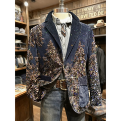 Icone™ VintageJacket: Stijlvol Heren Casual Klassiek Vintage Jas