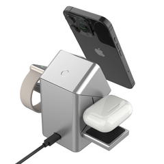 ChargingDock - 3 In 1 Magnetische Draadloze Snellader Rotatable Dock