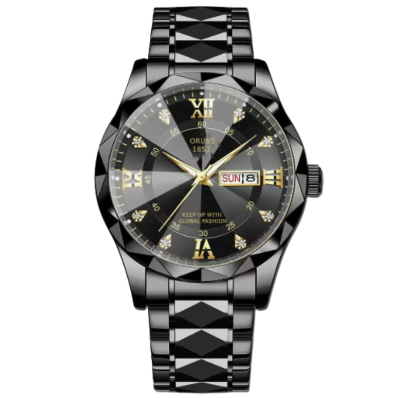 LuminousWatch: Luxe Mode Luminous Horloge Voor Mannen