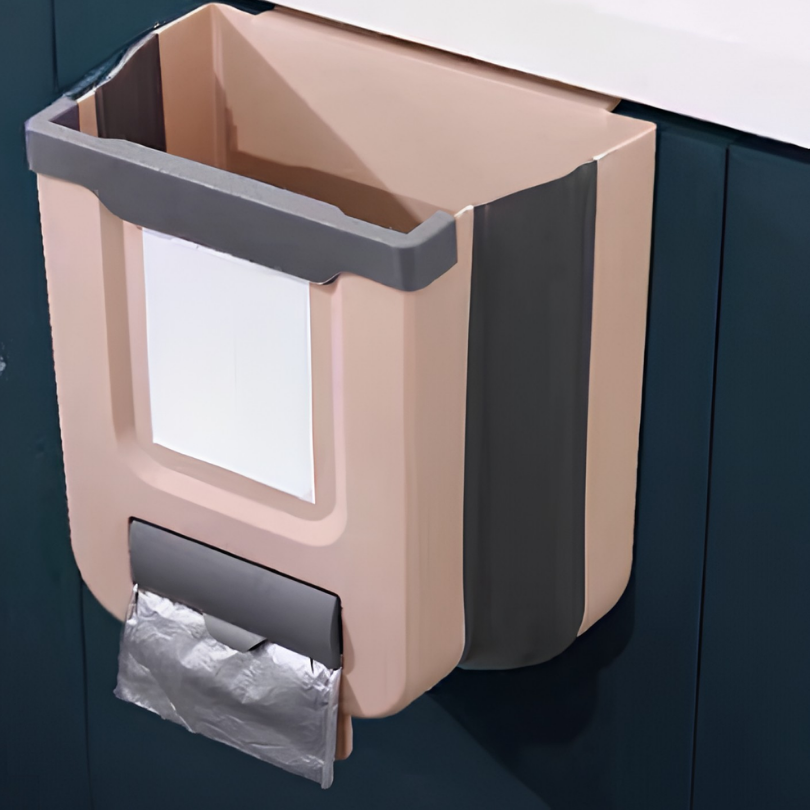 Globetrek° TrashHolder: Ruimtebesparende Hangende En Vouwbare Keukenafvalhouder