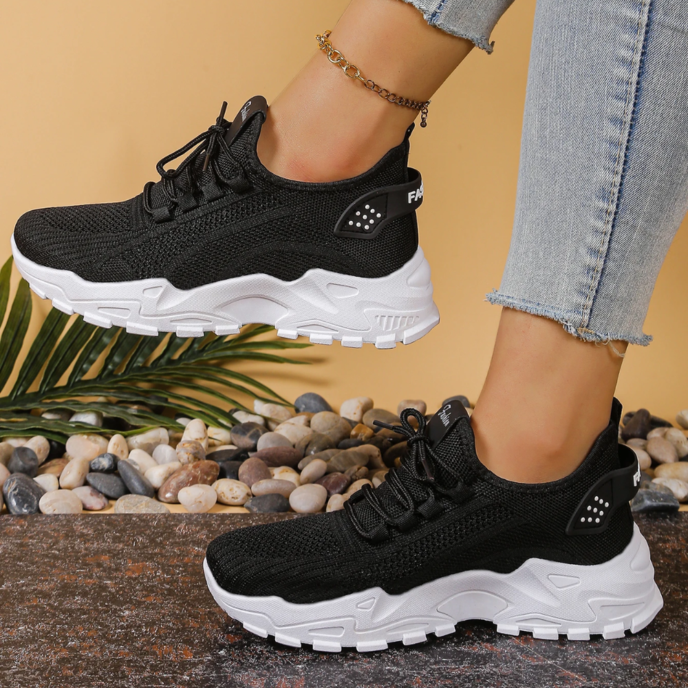 Happy™ BreathableSneakers: Dames Mesh Sport Ademend Sneakers