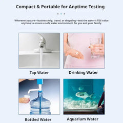 Globetrek° WaterTester 1+1 GRATIS: Instant Zuiverheidsdetectie Waterkwaliteits Tester Tool