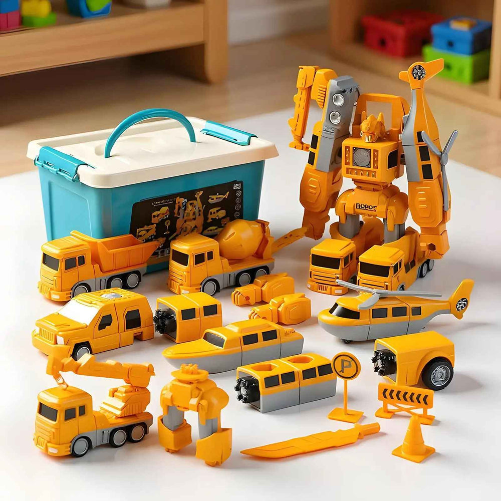 Kletshuts™ RobotBuilder – Magnetische Transformerende Robot Bouwer En Creatieve Leer Set
