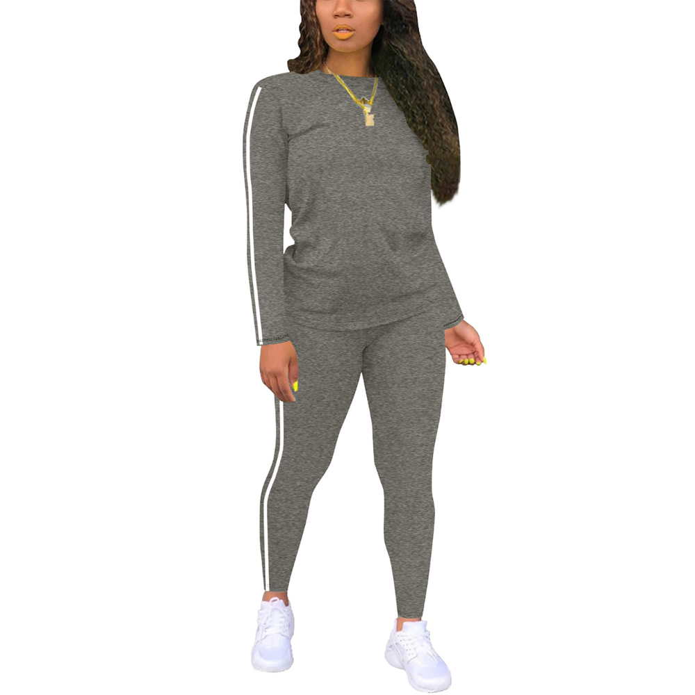 Icone™ TracksuitSet: Vrouwen Comfortabele Twee Delige Trainingspak Set