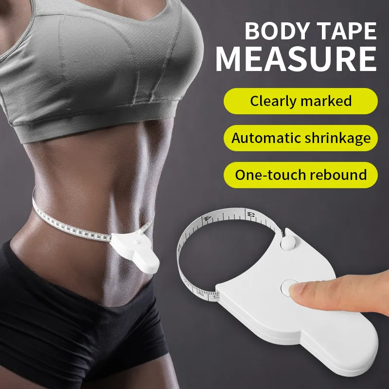 MeasuringTape 1+1 GRATIS: Intrekbaar Lichaamsmeetlint Hulpmiddel
