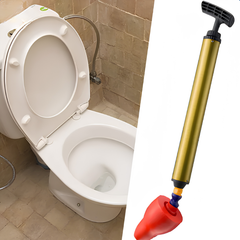 Globetrek° ToiletPlunger: Hoge Druk Toiletontstopper Afvoer Verstopper Verwijderaar