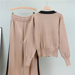 Icone™ CasualFit: Dames Casueel Pasvorm Twee Stuks Mode Set