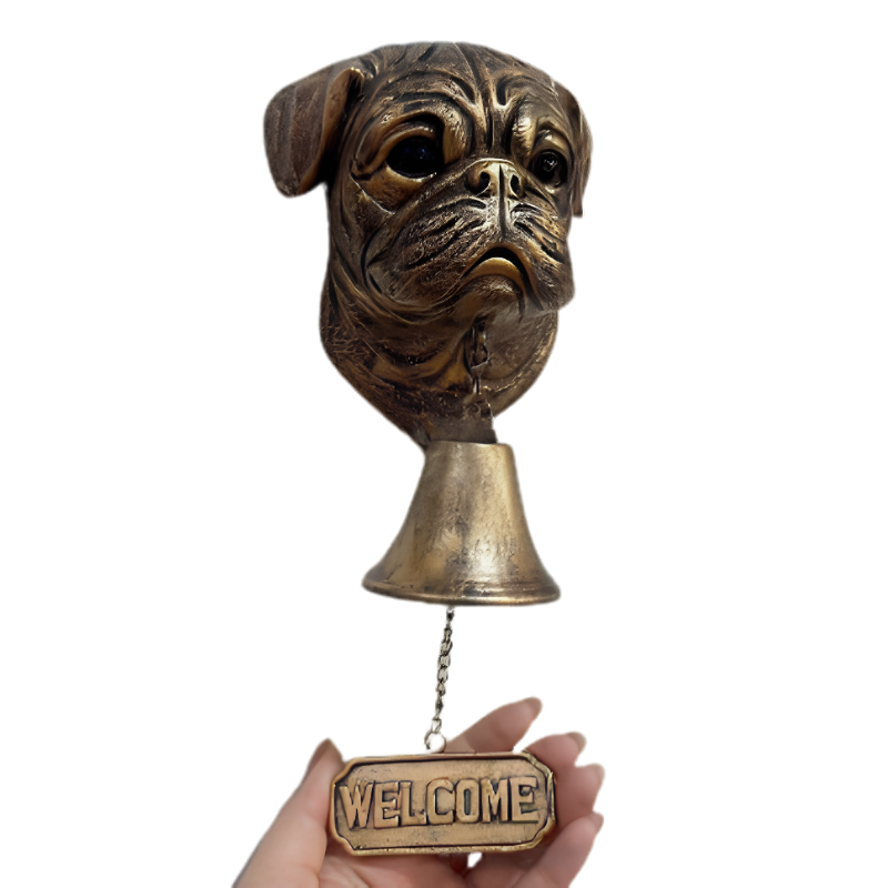 DogDoorbell – Charmante Rustieke En Vintage Stijl Decor Welkom Thuis Honddeurbel