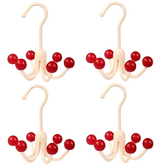 GlideHold® HangerHooks: 360° Draaibare 6-Klauw Haken Kastorganizer Hanger