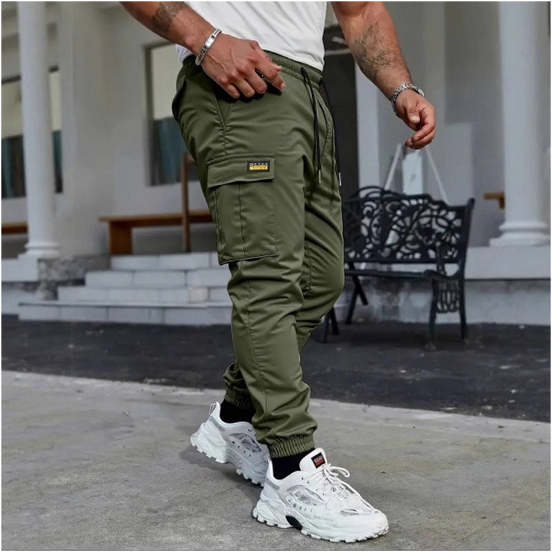Icone™ CargoPants: Multi-Pockets En Verstelbare Taille Casual Cargo Broeken Voor Mannen