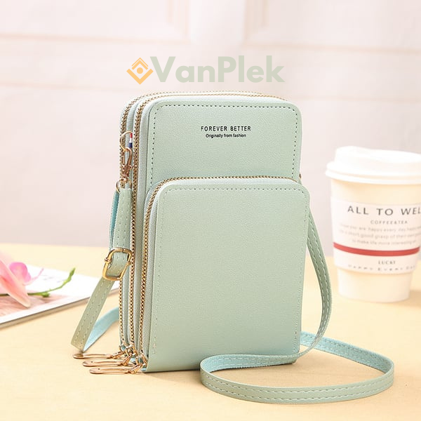 Icone™ PetiteBag - Mini Leren Crossbody Boodschapper Tas