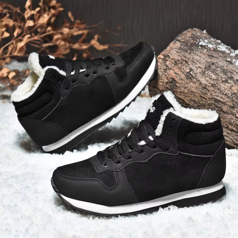 Happy™ SnugSneakers - Mannen Ultimate Hoge-Snee Comfortabele Knus Gympen