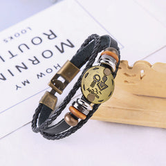 Jewelance™ ZodiacBracelet 1+1 GRATIS: Verstelbare Vintage Charme Zodiac Sign Bracelet