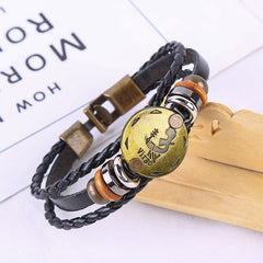 Jewelance™ ZodiacBracelet 1+1 GRATIS: Verstelbare Vintage Charme Zodiac Sign Bracelet