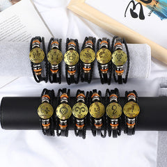 Jewelance™ ZodiacBracelet 1+1 GRATIS: Verstelbare Vintage Charme Zodiac Sign Bracelet