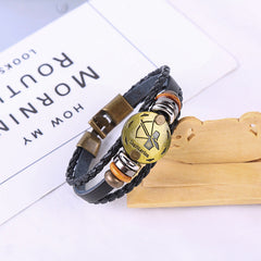 Jewelance™ ZodiacBracelet 1+1 GRATIS: Verstelbare Vintage Charme Zodiac Sign Bracelet