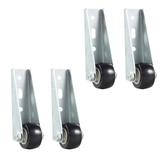 Globetrek° CasterWheels 4+4 GRATIS: Ruimtebesparende Zware Casterwielen