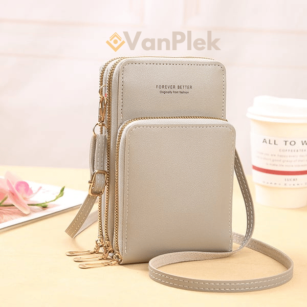 Icone™ PetiteBag - Mini Leren Crossbody Boodschapper Tas