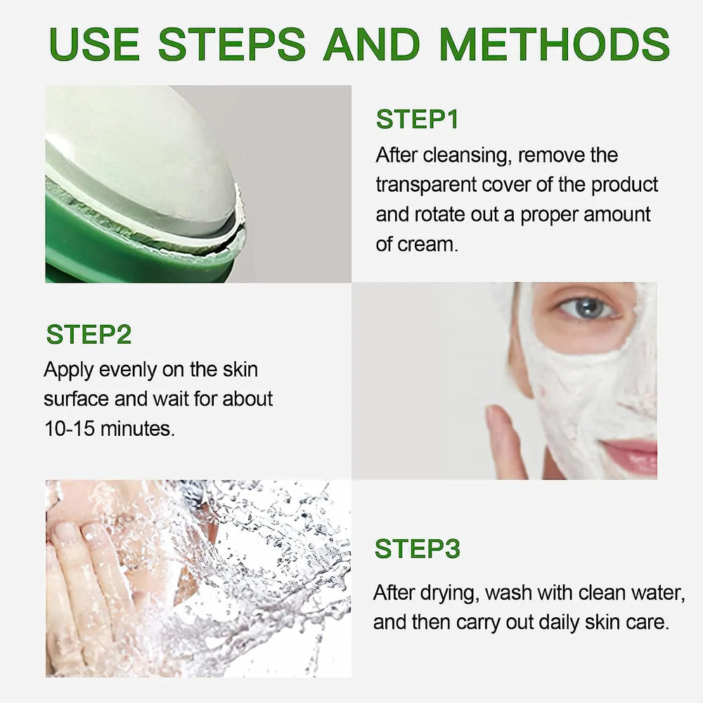 FacialMask 1+1 GRATIS: Rollen Stok Gezichtsreinigingsmoddermasker