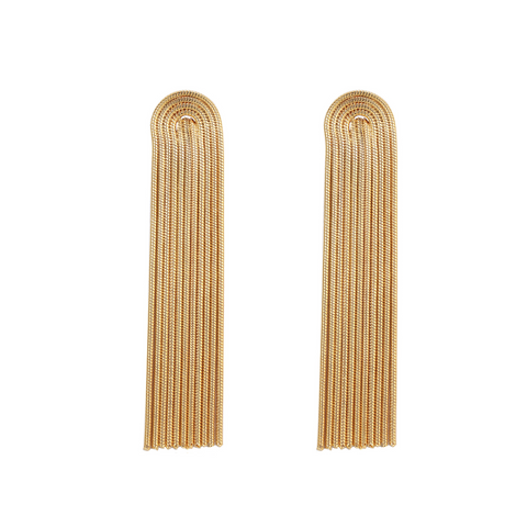 Jewelance™ TasselEarrings: Chique Tassel String Stud Oorbellen