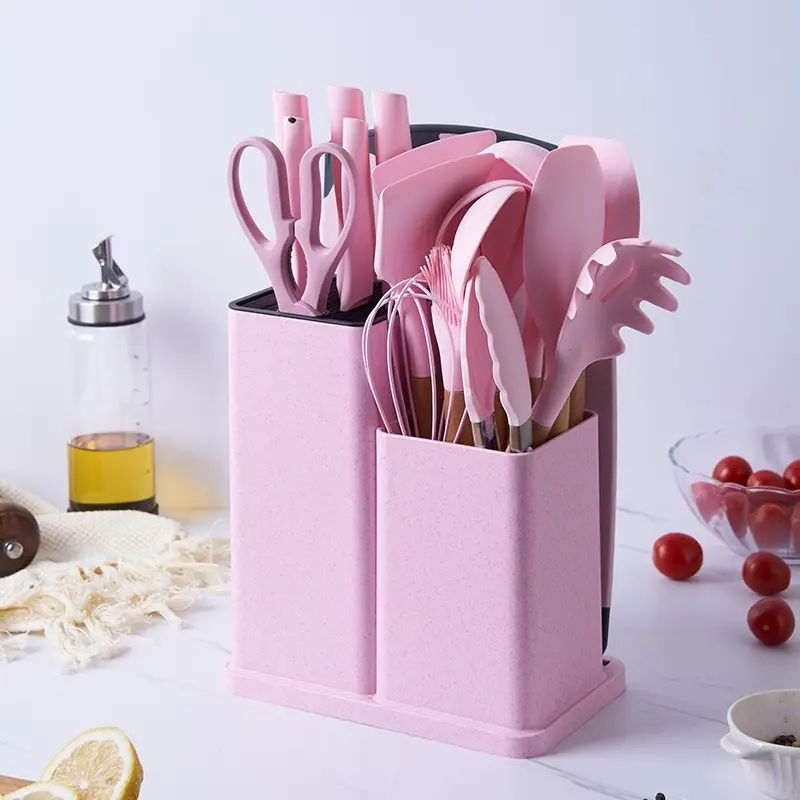 Globetrek° KitchenwareSet: Hittebestendige Kookgerei Silicone Keukengerei Set