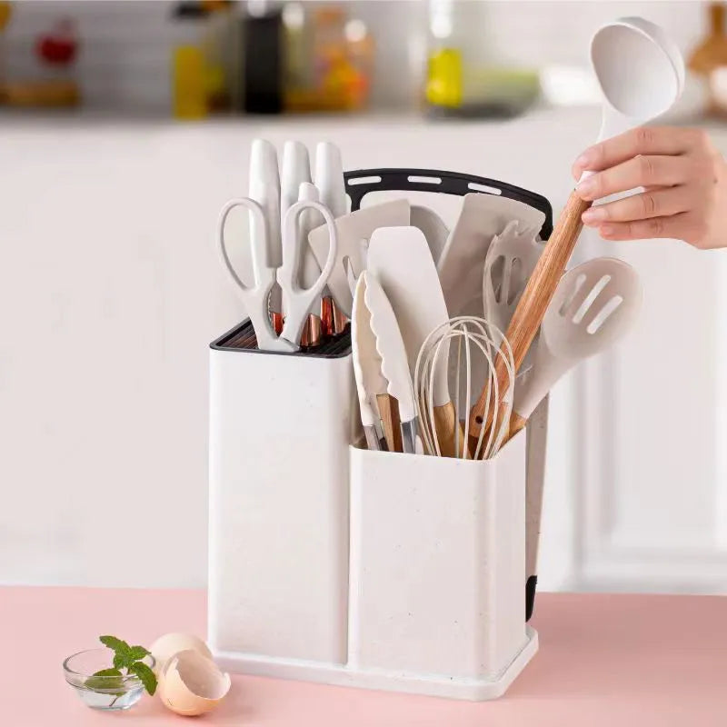 Globetrek° KitchenwareSet: Hittebestendige Kookgerei Silicone Keukengerei Set