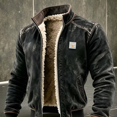 Icone™ RuggedJacket: Ultieme Vintage Heren Winter Robuuste Jas