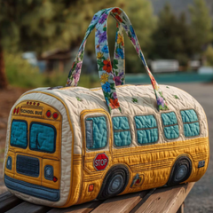 Icone™ DuffleBag: Levendige Hippie Stijl Multifunctionele Reis Duffel Tas