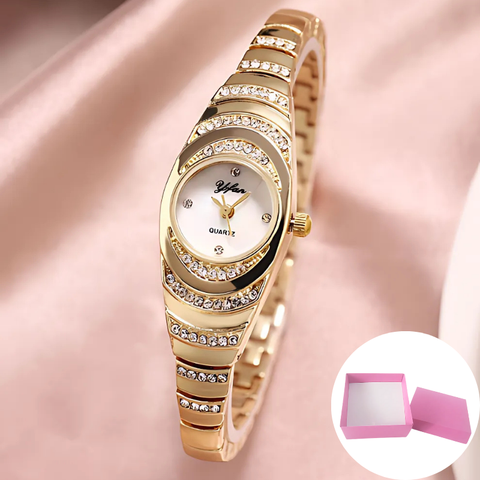 Jewelance™ ElegantWatch: Elegante Moderne Dameshorloge Met Cadeau Doos