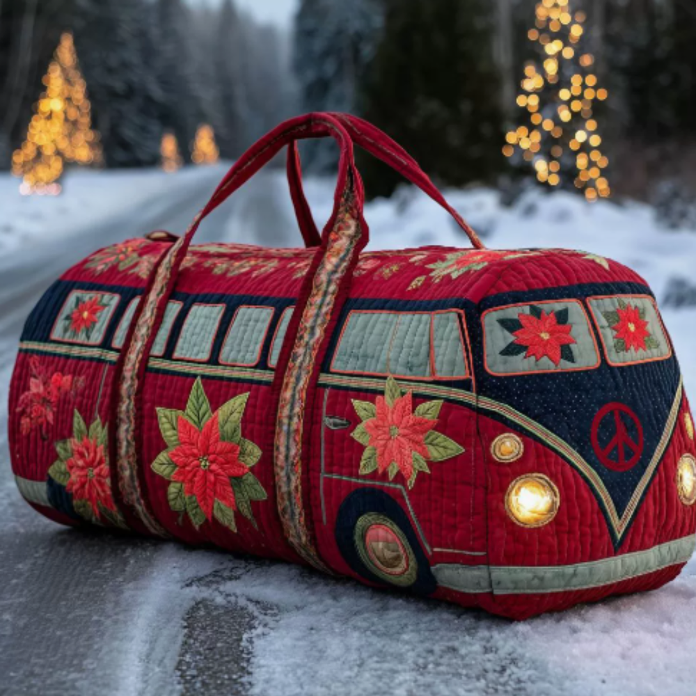 Icone™ DuffleBag: Levendige Hippie Stijl Multifunctionele Reis Duffel Tas