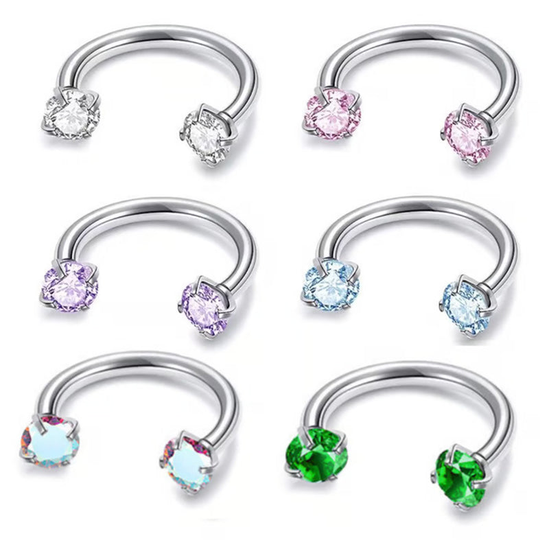Jewelance™ NoseRing: Elegante Neusjuwelen En Oorbellen Set Voor Dagelijks Gebruik