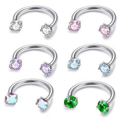Jewelance™ NoseRing: Elegante Neusjuwelen En Oorbellen Set Voor Dagelijks Gebruik