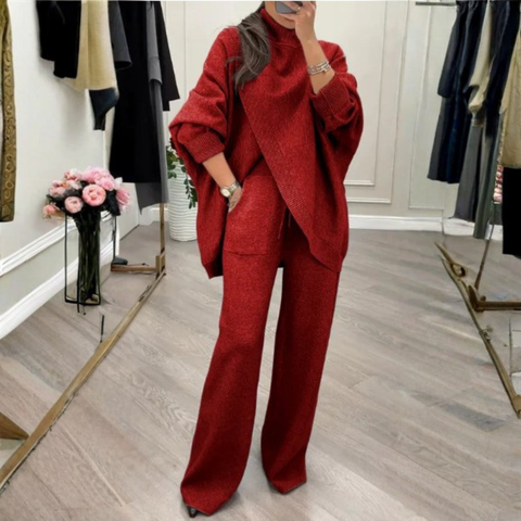 Icone™ ElegantSet: Vrouwen Comfortabele Twee-Delige Elegante Set