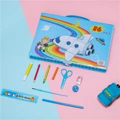 Kletshuts™ ColoringSet: Verbazingwekkend Draagbaar Kinderen Kleuring Kit