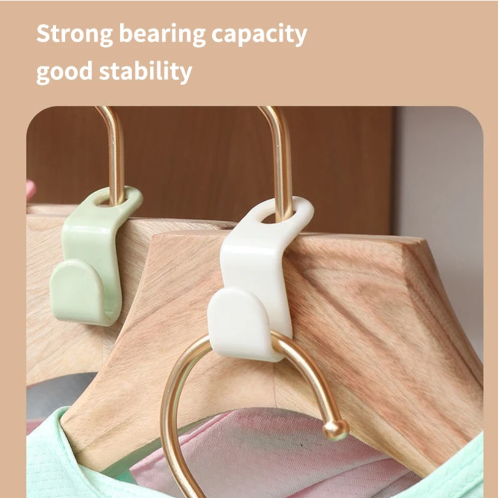 GlideHold® ClosetHooks: Ruimtebesparende Cascaderende Kledinghaken En Hanger Uitrekker
