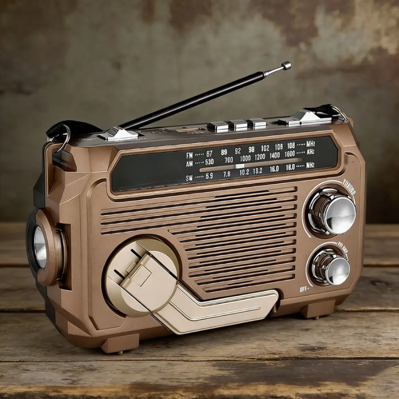 SolarRadio™ - Multifunctioneel Draagbaar Alles-In-Één Noodgeval Zonne-Energie Radio