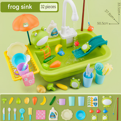 Kletshuts™ SinkToy - Kinderen Keuken Wasbak Speelgoed Water Speel Set