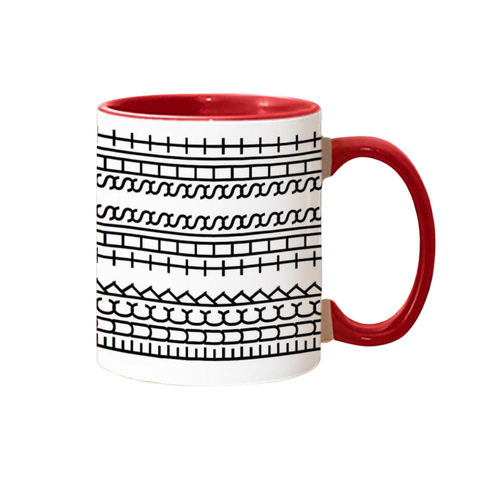 Globetrek° CoffeeMug: Slim Verborgen Tekst Keramische Koffiemok