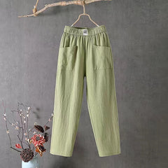 Icone™ LoosePants: Hoge Taille, Losse, Relaxte Elke Dag Broek