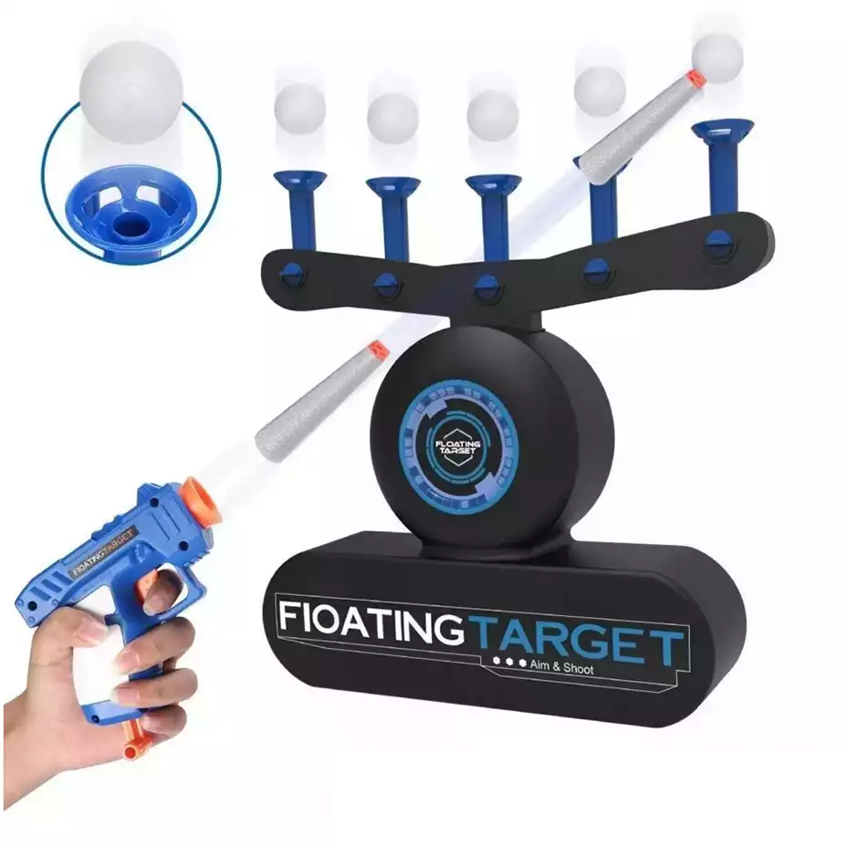Kletshuts™ AirshotToy: Drijvend Bal Airshot Doel Schieten Speelgoed Spel Set