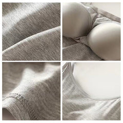 Icone™ PaddedTank: Dames Losvallende Gewatteerde Tanktop