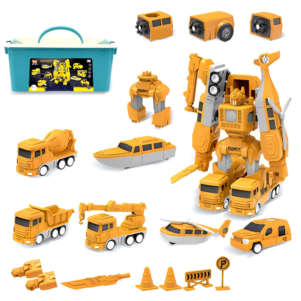 Kletshuts™ RobotBuilder – Magnetische Transformerende Robot Bouwer En Creatieve Leer Set