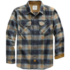 Icone™ CheckeredLongsleeves: Klassieke Casual Knoop-Beneden Geruite Mouwen
