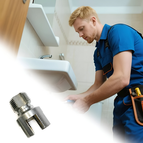 PipeThreader 1+1 GRATIS: Professionele Pijpinrijger Boor Bevestiging