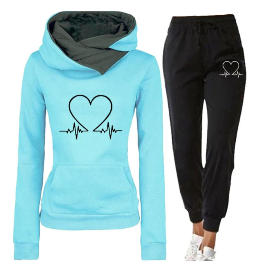 Icone™ MatchingSet: Twee-Delige Warme Hoodie En Joggingbroek Set